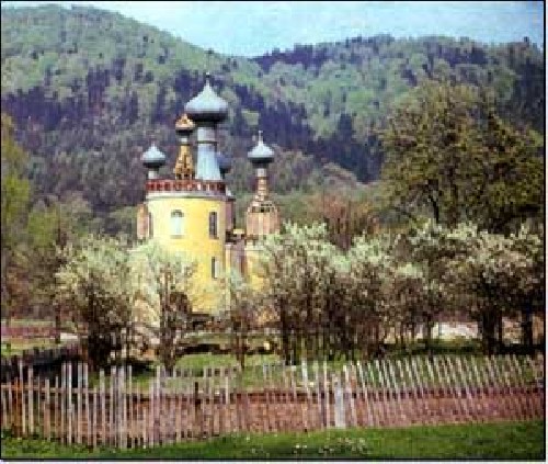 Cerkiew w Klimkówce, źródło: Beskid Niski-przewodnik