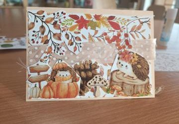 🎨 Jesienne inspiracje na zajęciach plastycznych w GOK! 🍁