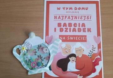 Kartka okolicznościowa na Dzień Babci i Dziadka
