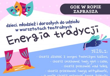 Warsztaty w projekcie ENERGIA TRADYCJI