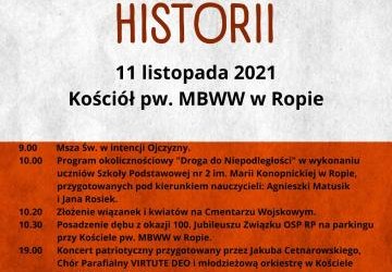 GMINNE OBCHODY NARODOWEGO ŚWIĘTA NIEPODLEGŁOŚCI