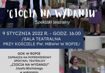 CIOCIA NA WYDANIU - SPEKTAKL TEATRALNY