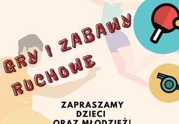 Gry i zabawy ruchowe dla dzieci i młodzieży