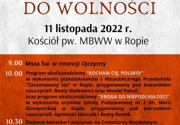 GMINNE OBCHODY NARODOWEGO ŚWIĘTA NIEPODLEGŁOŚCI