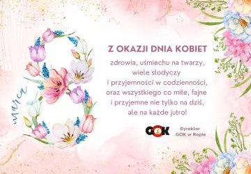 ŻYCZENIA Z OKAZJI DNIA KOBIET