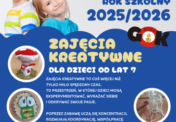 REKRUTACJA NA ZAJĘCIA KREATYWNE W GOK