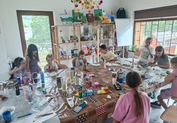 🎨 Kreatywnie spędzony wakacyjny czas!
