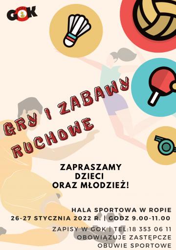 Gry i zabawy ruchowe