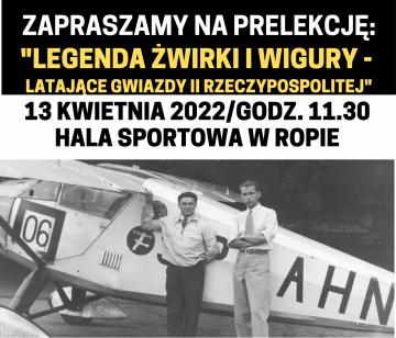 PRELEKCJA - LEGENDA ŻWIRKI I WIGURY