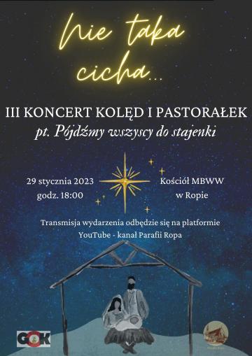 Koncert Kolęd i Pastorałek