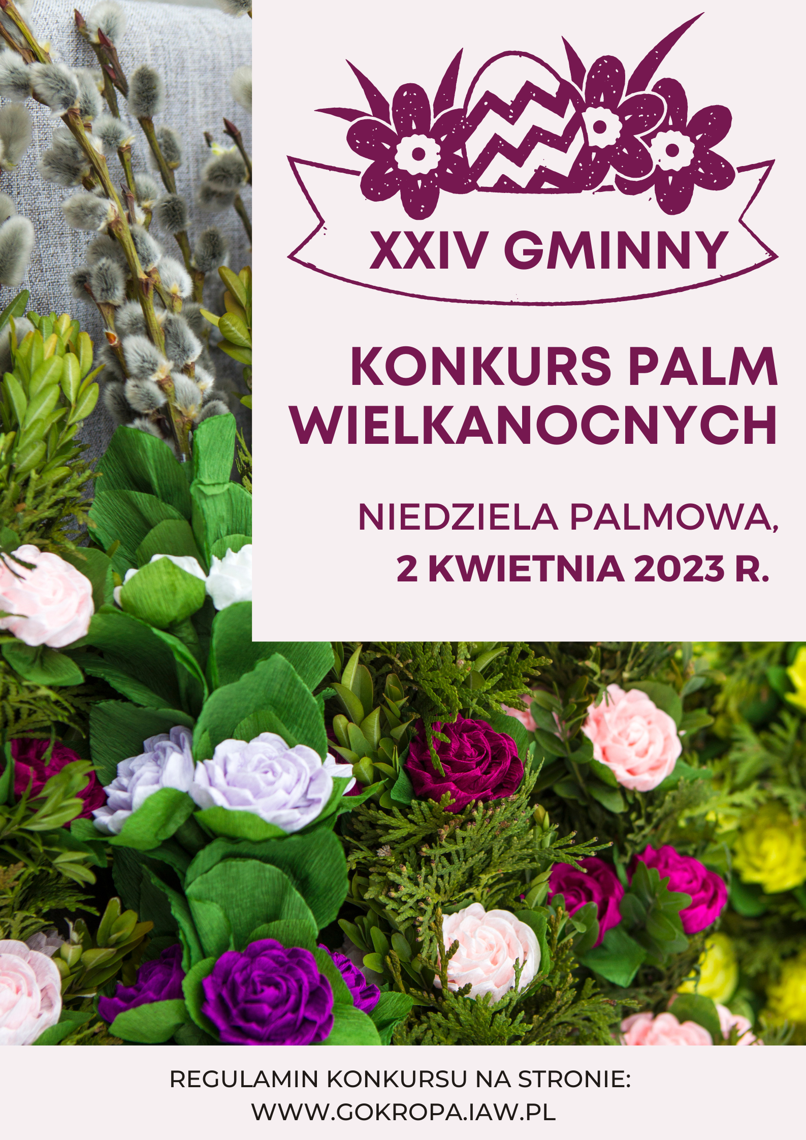 XXIV GMINNY KONKURS PALM WIELKANOCNYCH 2023