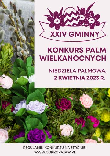 XXIV GMINNY KONKURS PALM WIELKANOCNYCH 2023