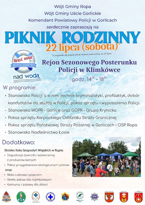 Piknik Rodzinny nad zalewem w Klimkówce