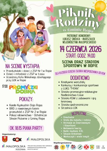 PIKNIK RODZINNY W GMINIE ROPA